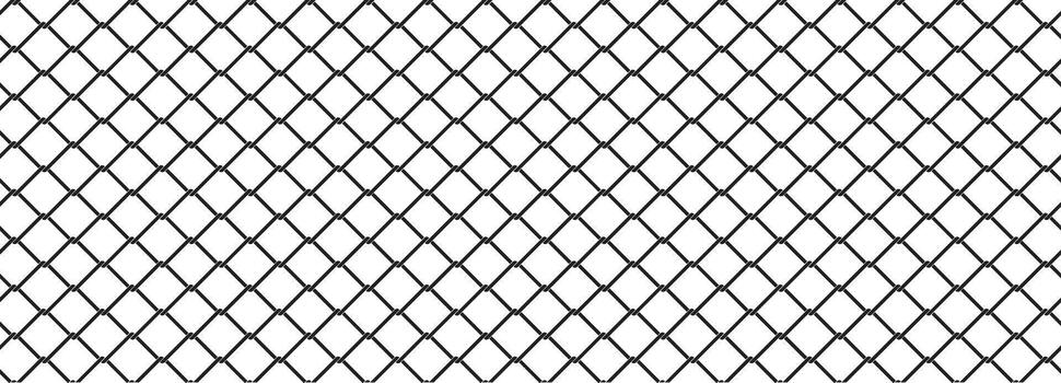 black mesh, wire mesh pattern, isolated on transparent background. for prison area, security fence, cage. vector