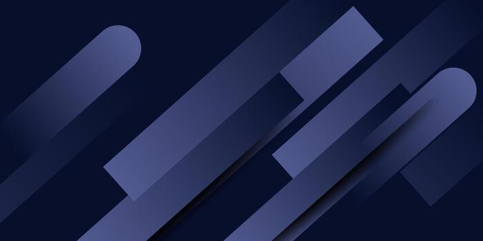 resumen oscuro azul degradado ilustración antecedentes con 3d ver de sencillo rectangular modelo. eps10 vector