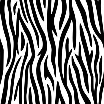 cebra piel resumen sin costura patrón, línea tela antecedentes vector