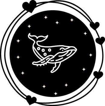 Whale Sharp User Experience Element vector