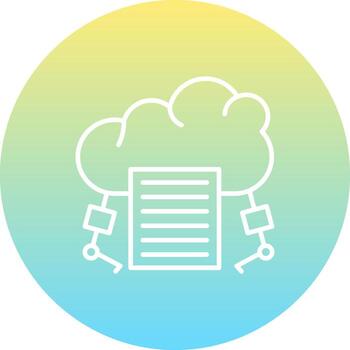 Cloud Data Encryption Key Adaptive Design Layout vector