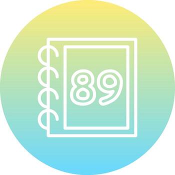 Math Eighty Nine Compact Flat Layout vector