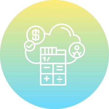 Cloud Computing Calculate Consistent UI Element vector
