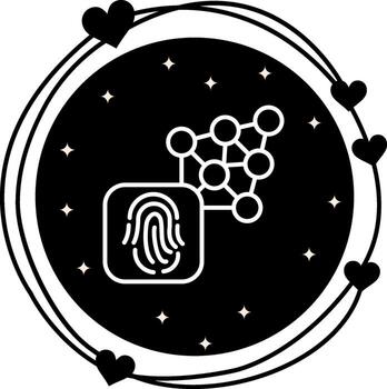 algoritmo distintivo móvil aplicación símbolo vector