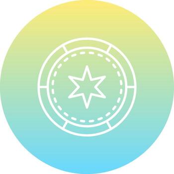 Chip Stylized Creative Design Shape vector