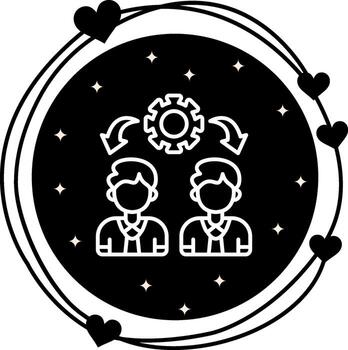 recurso asignación interactivo móvil aplicación símbolo vector