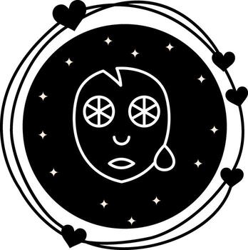 Gel Mask Consistent UI Graphic Element vector