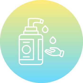 Soap Dispenser Optimized Mobile Graphic Element vector