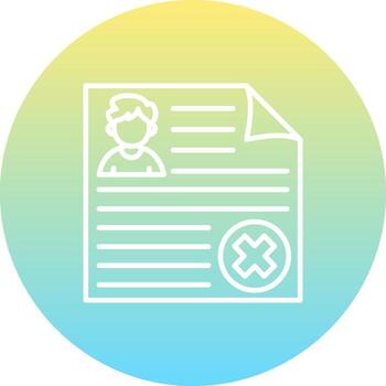 Denied Report Geometric User Interface Symbol vector