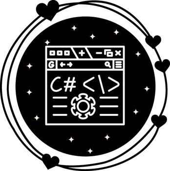 C Sharp Professional Creative Layout vector