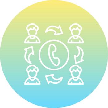 Network Fluid Mobile UI Design vector