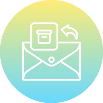 correo electrónico archivo funcional usuario experiencia marca vector