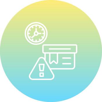 Stock Alert Creative Web Graphic Object vector