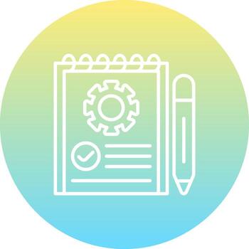 Clipboard Balanced User Interface Element vector