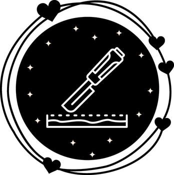 Scalpel Structured Graphic Asset vector