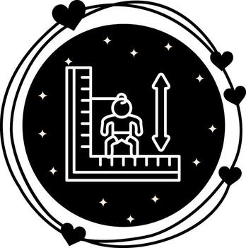 crecimiento medición estructurado gráfico activo vector