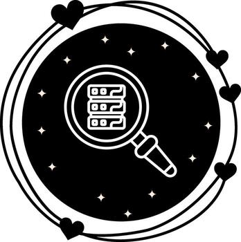 Server View Structured Digital Graphic Asset vector