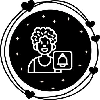 User Alarm Consistent UI Graphic Element vector