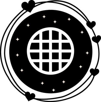 cuadrícula agudo creativo Arte diseño vector