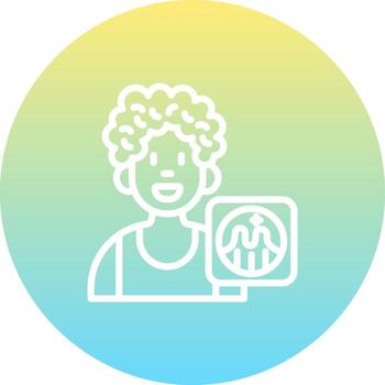 usuario grafico agudo usuario interfaz bosquejo vector