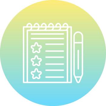 Survey Form Consistent UI Element vector