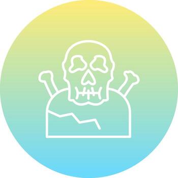 Skeleton Sharp Creative Design Object vector