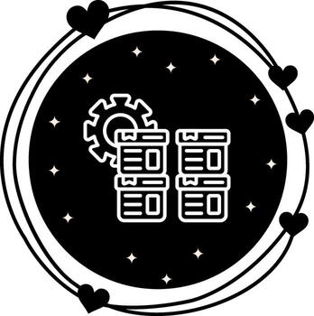 Inventory Management Distinctive Web Graphic Shape vector