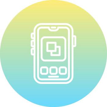 móvil Copiar alto impacto visual activo vector