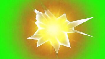 transizione il un' di basso dove su è visibile potente un' altoparlante con distrutto schermo onde d'urto un' video