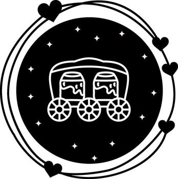 Carriage Consistent UI Graphic Element vector