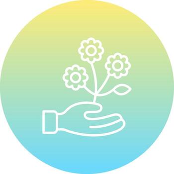 Ecosystem Balanced User Interface Element vector