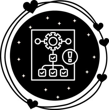 Project Distinctive Mobile App Symbol vector