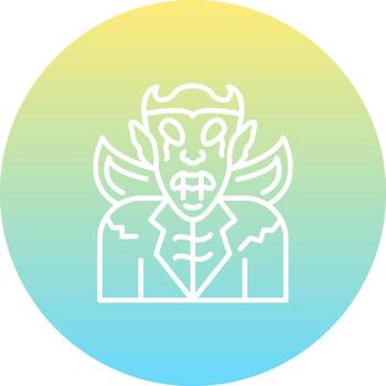 Dracula Fangs Distinctive Creative Design Layout vector