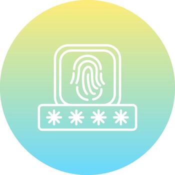 Biometric Recognition Adaptive Web Graphic Shape vector