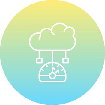 nube actuación fluido resumen forma vector