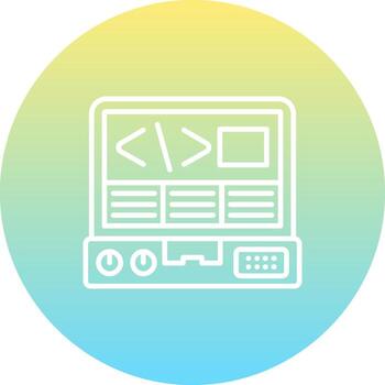 frente final distintivo creativo diseño diseño vector