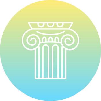 Column Clear User Interface Graphic vector