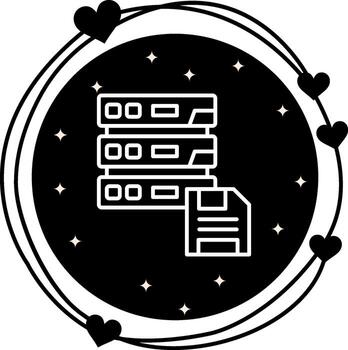 salvar datos creativo web interfaz gráfico vector