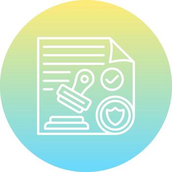 Approval Document Sharp User Interface Sketch vector