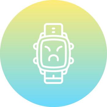 Watch Upset Dial Consistent UI Element vector