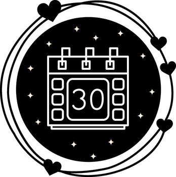 30 Days High Resolution Design Feature vector