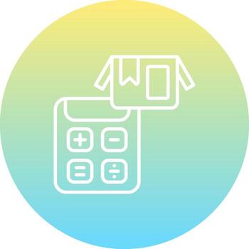 costo compacto plano diseño vector
