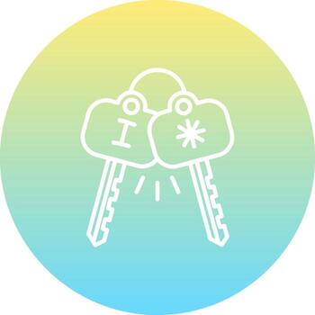 Surrogate Key High Resolution Design Mark vector