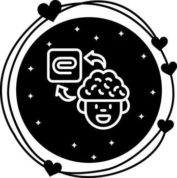 Brain Attachment Optimized Mobile App Layout vector