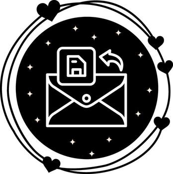 correo electrónico salvar versátil creativo diseño símbolo vector