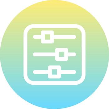 Controls Versatile User Experience Shape vector