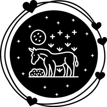 Donkey Consistent UI Graphic Element vector