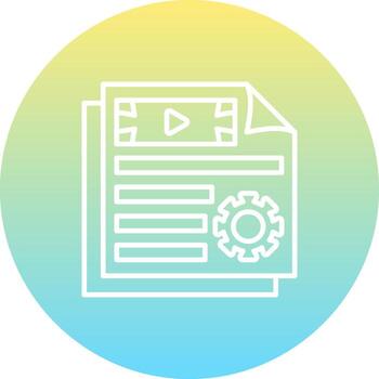 File Custom User Interface Layout vector