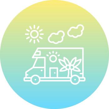 Van Advanced Mobile Graphic Feature vector