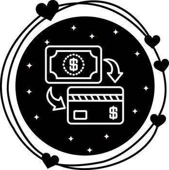 Payment Gateway Fluid Abstract Design vector